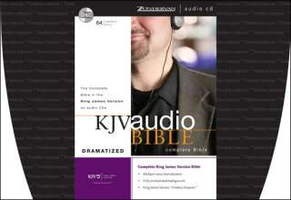 KJV Audio Bible Dramatized Complete on 64 Audio CDs NEW 9780310936091 