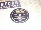 SOKACH HABAT POLKA ORCH. with KENNY BASS, Polka Music, Decca # 45068