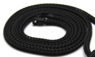 Franco Chain(matte black)  36 4mm wide Franco Chain  