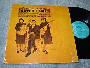 Carter Family   The Original and Great LP RCA Camden CAL 586 in shrink 
