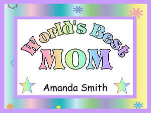 Worlds Best Aunt Sister Mother Grandmother Daughter Personalized 