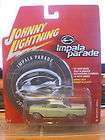 64 1959 CHEVY IMPALA COUPE GREEN AND WHITE BY JOHNNY LIGHTNING M31