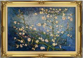  Van Gogh Almond Blossom Repro, Museum Q. Hand Painted Oil Painting 