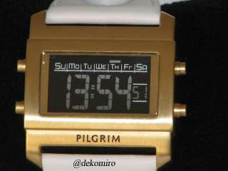 Billig Uhren   Pilgrim Uhr gold / weiss 2939 780122
