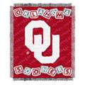 Oklahoma Sooners Woven Jacquard Baby Throw