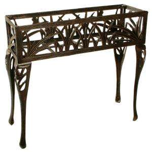   In. Metal Butterfly Rectangular Plant Stand 5081 AB 