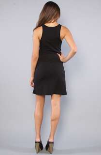 Alternative Apparel The Happy Hour A Line Tank Dress in Black 