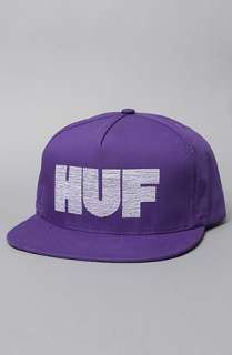 HUF The Thin Line Snapback Cap in Purple  Karmaloop   Global 