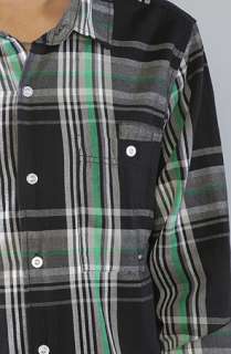 LRG The Uncle Blazer Buttondown Shirt in Black  Karmaloop 