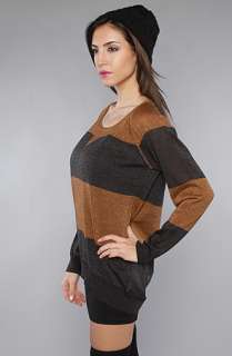 LA Boutique The Boyfriend Slouch Stripe Sweater  Karmaloop 