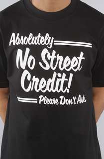 7th Letter The No Street Cred Tee in Black  Karmaloop   Global 