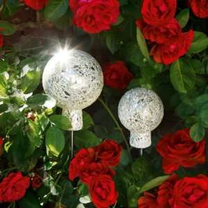 Rosenkugeln Glamour, 2er Set  Garten