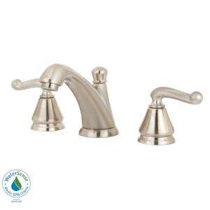 American Standard Symphony 8 in. 2 Handle Mid Arc Bathroom Faucet in 
