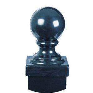 Allure Aluminum Fence Post Ball Cap   Accessory DT3319 BL at The Home 
