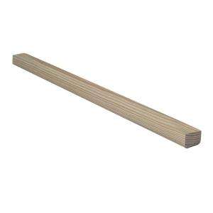   in. x 2 in. Unfinished Pine Square Baluster 73003277 