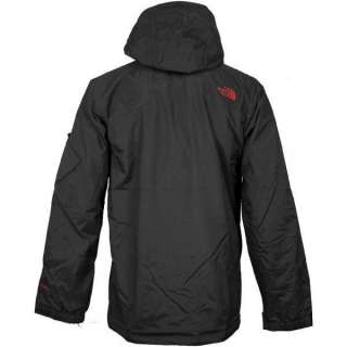 THE NORTH FACE MENS DECAGON WATERPROOF INSULATED JACKET   BLACK   S M 