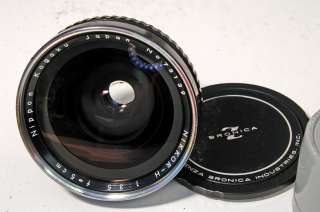 Bronica 5cm f3.5 lens Nikkor H wide angle S S2 50mm  