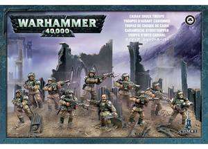 Warhammer 40k   Imperial Guard   Cadian Shock Troops   Games Workshop 