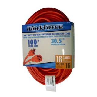 100 ft. 16/3 Extension Cord HD#277 525 