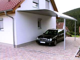 Carport Anlehncarport große Durchfahrtshöhe  