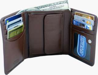 Leatherbay Tri Fold Wallet       