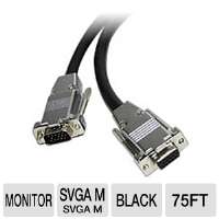    Cables To Go 75 Foot Plenum SVGA Male/Male Monitor/Projector Cable