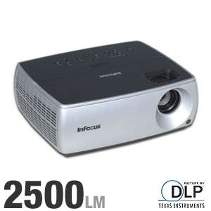 InFocus IN2102 DLP Projector   2500 Lumens, SVGA 800 x 600, 6.9 lbs 