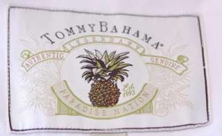 NWT Tommy Bahama St Thomas Silk Spray Ivory Gray Button Front Blazer 