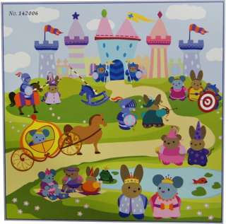 Wandbild Bambino 142006 Hase Maus Bär Burg 36,24€/m²  