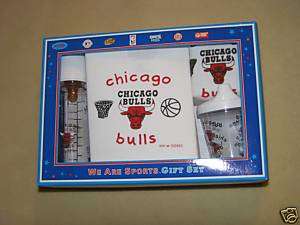 Basketball Chicago Bulls 4 Piece Baby Gift Set NBA NIP  