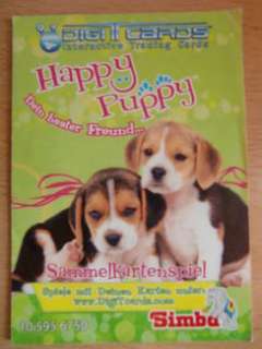 Trading Cards von Simba Happy Puppy Dein bester Freund in 