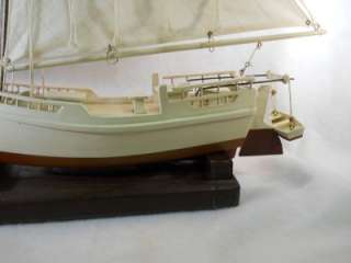 Chesapeake Bay Skipjack Sailboat Work Boat Oyster Dredging Model 