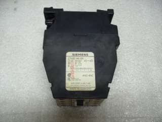 Siemens 3TH82 44 0A Contactor Control Relay  