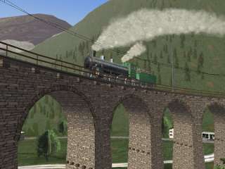 RhB Nostalgie   Schweiz   Microsoft Train Simulator   7640101480566 