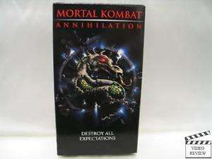 Mortal Kombat   Annihilation (VHS, 1998) Robin Shou 794043464331 