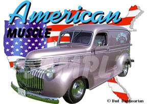 You are bidding on 1 1946 Pink Chevy Panel Truck Custom Hot Rod 