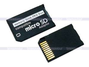 Micro SD Memory Card to MS Pro Duo Adapter for PSP  