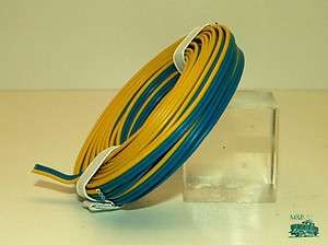 Yellow Blue Blue wire 5 meter 3x 0,14 qmm new  