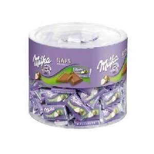 Milka Naps Schokolade Alpenm. 218x4,6g Runddose 1 kg VE1  