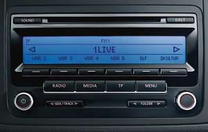 VW CD Radio RCD 310 Golf V, Passat, Touran, Rechnung  