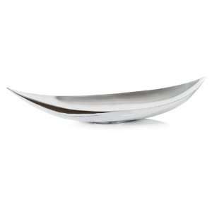 Aluminiumschale LEAF, Schale modern, L 41,5 cm  Küche 