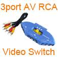 Triple 3 RCA Male M Audio Video AV Composite Cable 1.5m  