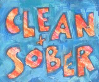 Clean and sober Recovery aa na motivational posters  