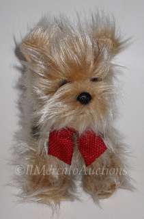 RUSS GENGHIS Plush Yorkshire Terrier Puppy Dog Toy 8  