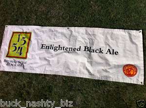 1554 New Belgium Black Ale Beer Cloth Banner Sign NEW  