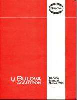   bulova accutron service manuals technical bulletins technical letters