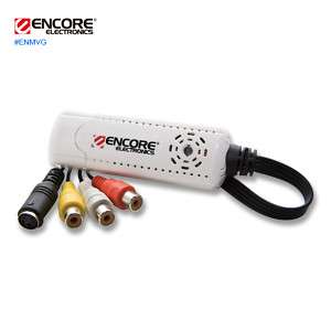 Encore ENMVG USB Video & Audio Capture Adapter Card DVR  