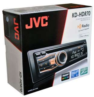 JVC KD HDR70 CD/ USB/AUX Car In Dash Player Receiver HD Radio 