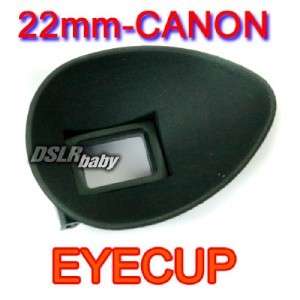 22mm eyepiece eyecup for Canon 30D 40D 50D 20D Leica  