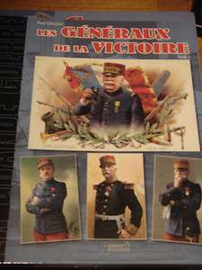 WW1 French France Generals of Victory Biography Reference Book 1 